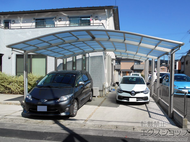 岐阜県岐阜市ののカーポート レイナツインポートグラン　積雪〜20cm対応 施工例