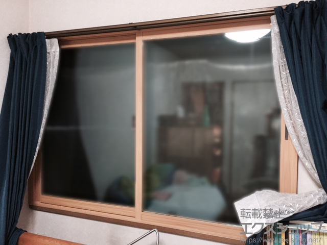 神奈川県横浜市のの二重窓（内窓） インプラス ダストバリア仕様 引違い窓 2枚建 施工例