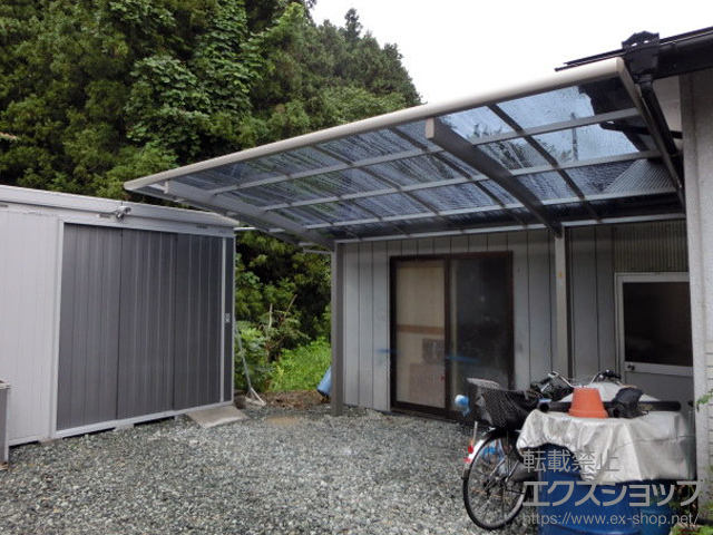 宮城県宮城郡松島町ののカーポート プレシオスポート 積雪〜20cm対応 施工例