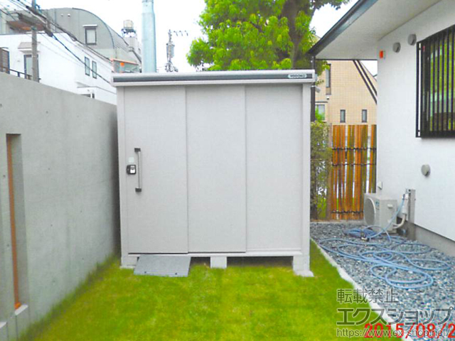 東京都新宿区のの物置・屋外倉庫 エルモ 一般(LMD-2222) 施工例