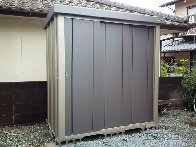 熊本県熊本市のの物置・屋外倉庫 エスケーセブンアルファ SK7α-07 一般型（SK7α-07） 施工例