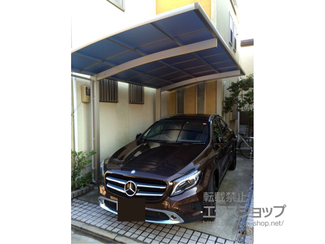 千葉県船橋市ののカーポート プレシオスポート 積雪〜20cm対応 施工例