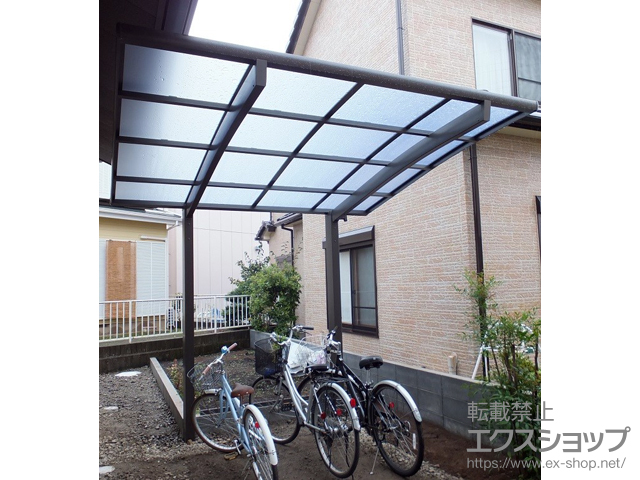 神奈川県足柄上郡開成町ののカーポート ネスカR (ラウンドスタイル) 積雪〜20cm対応 施工例