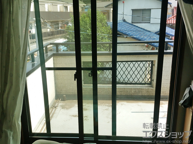 神奈川県横浜市のの二重窓（内窓） インプラス ダストバリア仕様 引違い窓 2枚建 施工例