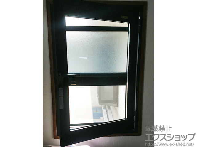 神奈川県横浜市のの二重窓（内窓） インプラス ダストバリア仕様 開き窓 外観左吊元 施工例