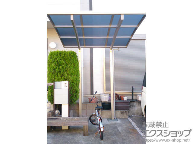東京都八王子市ののサイクルポート・駐輪場 レイナポートグランミニ 積雪〜20cm対応 施工例