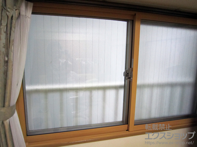 東京都品川区のの二重窓（内窓） インプラス ダストバリア仕様 引違い窓 2枚建 施工例