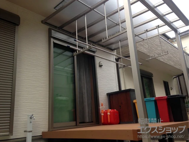 ���m�����É��s��YKKAP�̃e���X���� ���F�N�^�[�e���X F�^ �e���X�^�C�v �P�� �ϐ�`20cm�Ή�+�݉��������� �W�� 2�{�� �{�H��