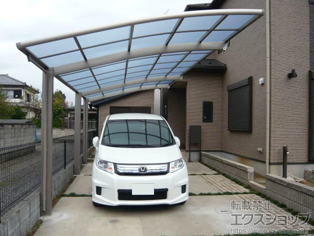 ��ʌ��������܎s��LIXIL(���N�V��)�̃J�[�|�[�g �l�X�JR (���E���h�X�^�C��) ���� �ϐ�`20cm�Ή��{���E���T�|�[�g �W����(H22)�p 3�{����~1�Z�b�g �{�H��