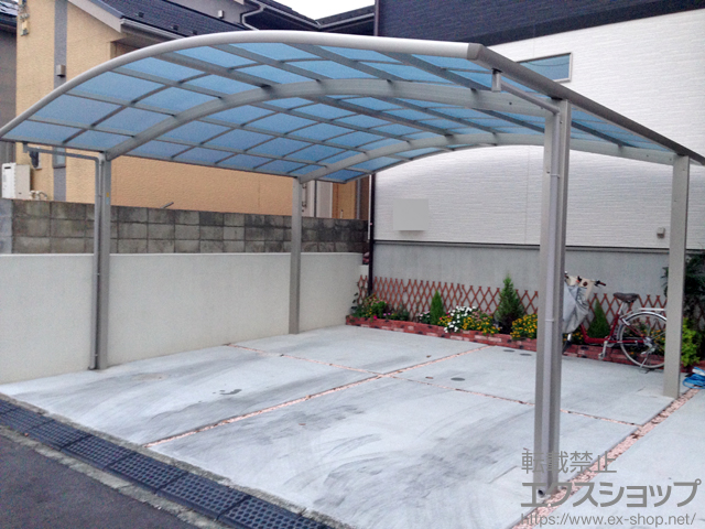 埼玉県所沢市ののカーポート レイナツインポートグラン　積雪〜20cm対応 施工例
