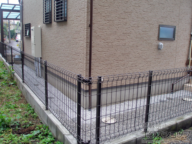 東京都青梅市のLIXIL リクシル(TOEX)フェンス・柵・塀施工例