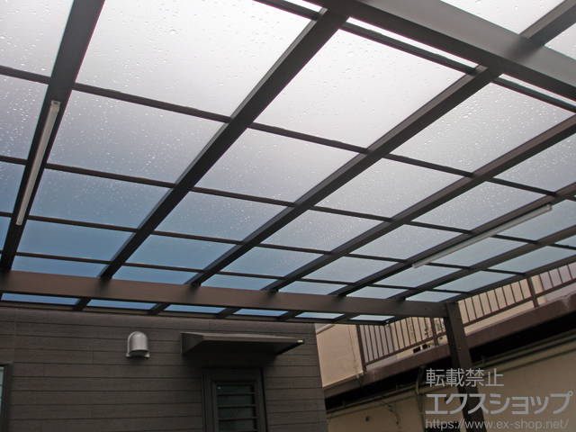 東京都青梅市ののカーポート エフルージュ ツイン 積雪〜20cm対応 施工例