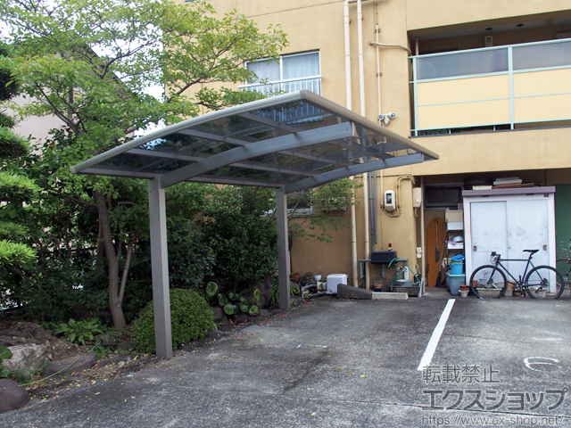 静岡県静岡市ののカーポート プレシオスポート 積雪〜20cm対応 施工例