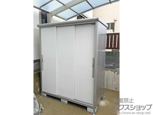 京都府宇治市のの物置・屋外倉庫 エスモ 一般型（ESD-1609AGL PW） 施工例