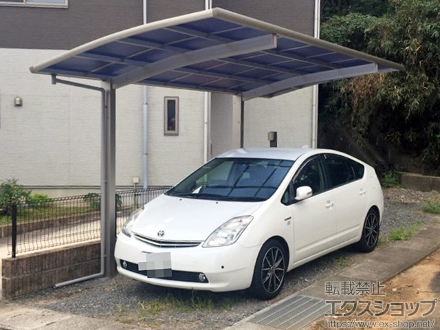 福岡県遠賀郡岡垣町ののカーポート プレシオスポート 積雪〜20cm対応 施工例