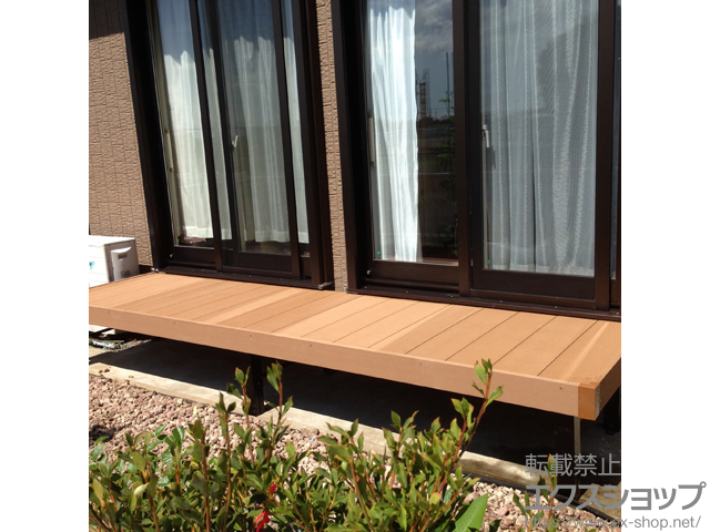 神奈川県高座郡寒川町ののウッドデッキ マージウッドデッキ 施工例