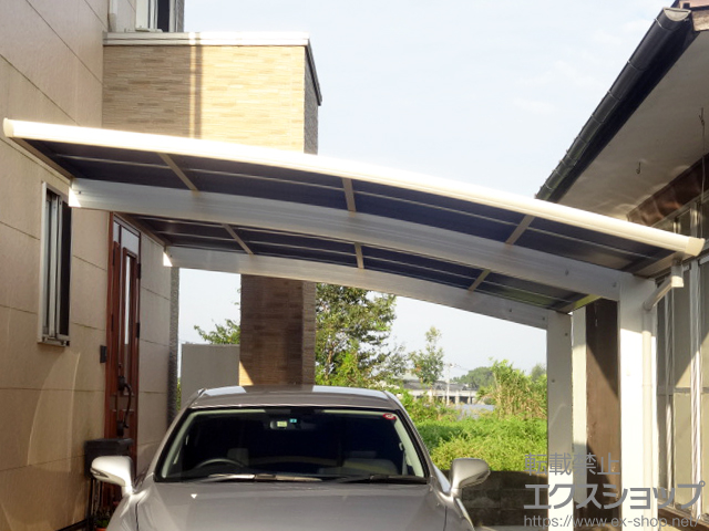 熊本県玉名市ののカーポート プレシオスポート 積雪〜20cm対応 施工例