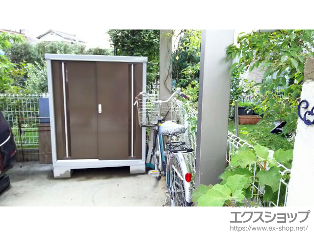 埼玉県狭山市のの物置・屋外倉庫 シンプリー 一般型（MJX-116C TB） 施工例