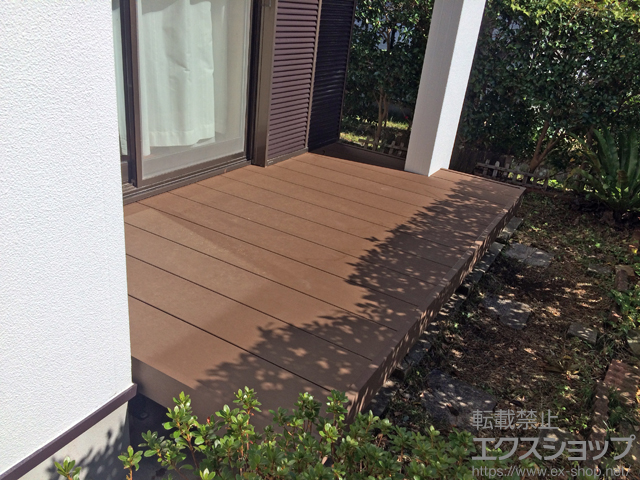 長崎県長崎市ののウッドデッキ マージウッドデッキ 施工例