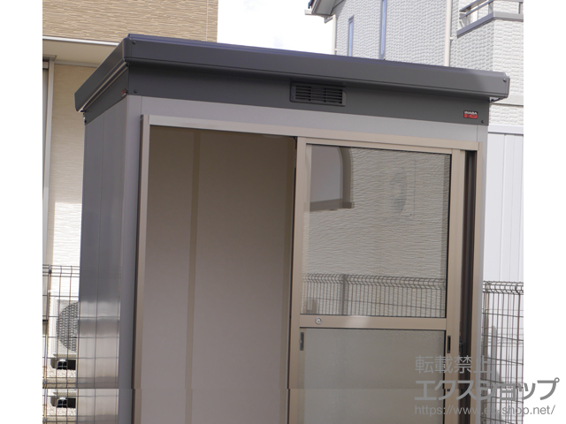 愛知県瀬戸市のの物置・屋外倉庫 ナイソー 一般型（SMK-25S）＋ナイソー オプション 施工例