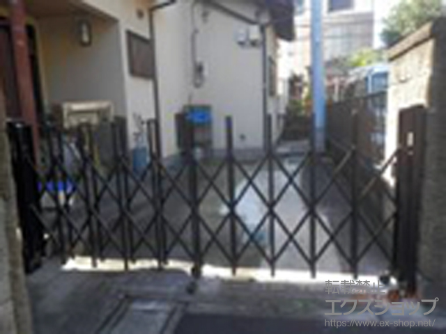 埼玉県上尾市ののカーゲート トリップゲート RB型 ノンレール 片開き 30S 施工例