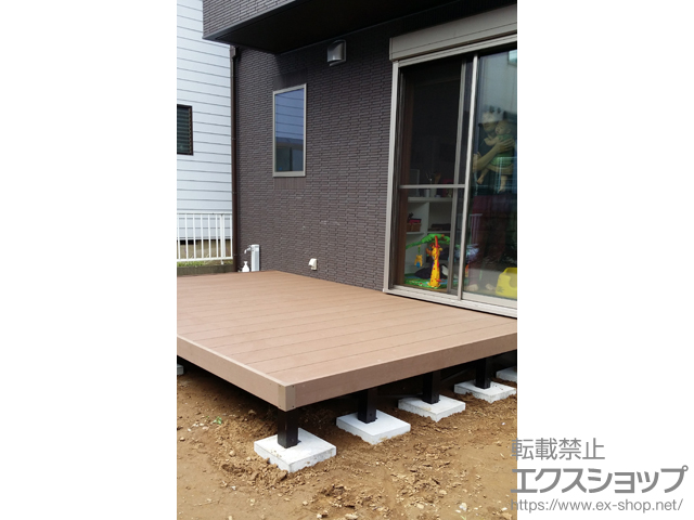 千葉県市原市ののウッドデッキ リウッドデッキ 200 施工例