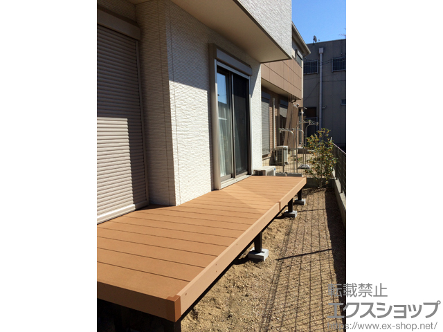 奈良県桜井市ののウッドデッキ リウッドデッキ 200 施工例