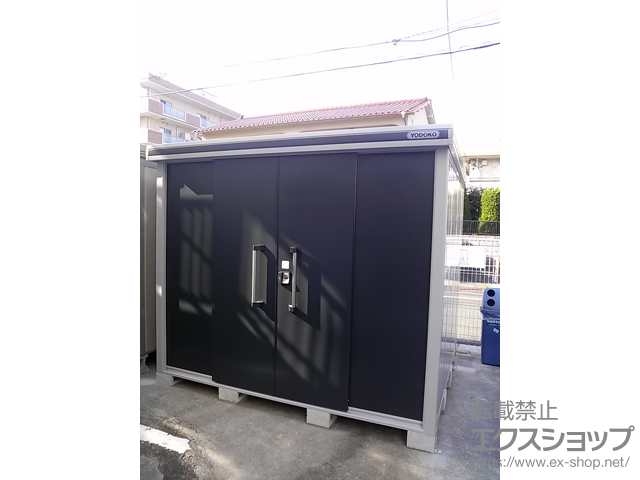 東京都足立区のの物置・屋外倉庫 エルモ 一般型(LMD-2522 SM) 施工例