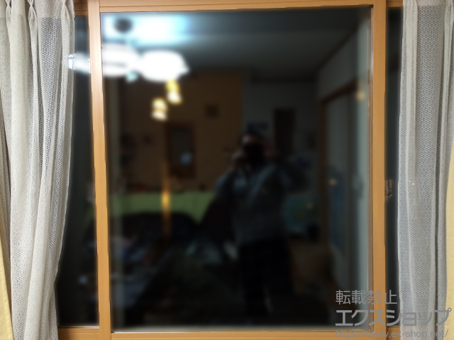 兵庫県川西市のの二重窓（内窓） プラマードU 引違い窓 3枚建 両袖タイプ 施工例