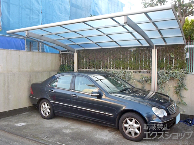 東京都世田谷区ののカーポート レイナポートグラン　積雪〜20cm対応 施工例