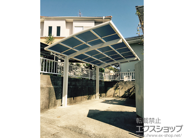 熊本県熊本市ののカーポート レイナポートグラン　積雪〜20cm対応 施工例