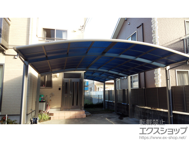 佐賀県唐津市ののカーポート レイナツインポートグラン　積雪〜20cm対応 施工例