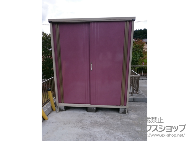 栃木県さくら市のの物置・屋外倉庫 グランプレステージジャスト（M-177AF WP） 施工例