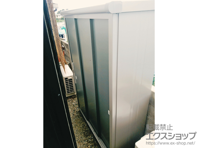 兵庫県加古川市のの物置・屋外倉庫 エスモ 一般型(ESD-1305AGL) 施工例