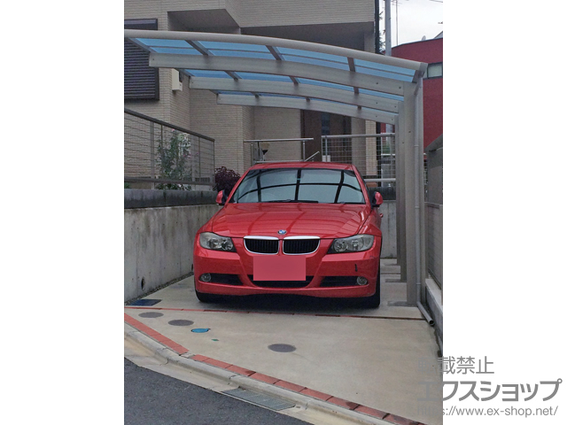 神奈川県横浜市ののカーポート レイナポートグラン50 積雪〜50cm対応 施工例