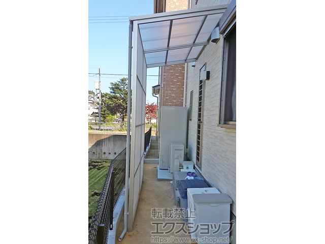 滋賀県大津市ののストックヤード ストックヤードII オープンタイプ 積雪〜20cm対応 施工例