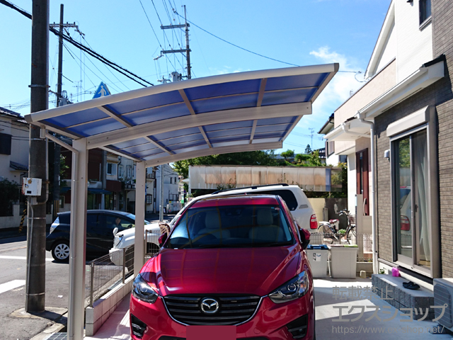 大阪府寝屋川市ののカーポート レイナポートグラン　積雪〜20cm対応 施工例