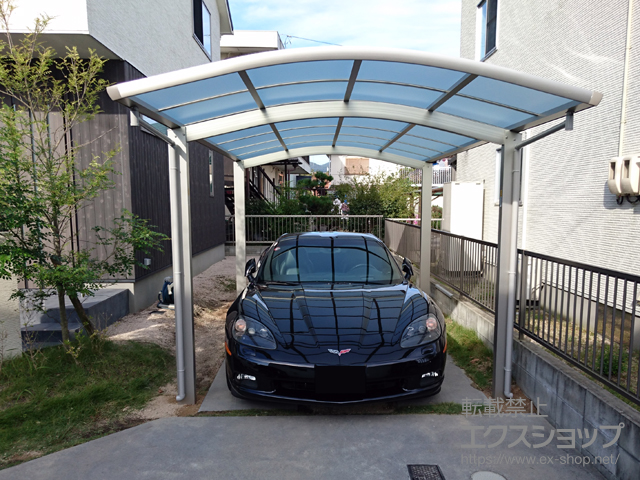 山口県周南市ののカーポート レイナワンポートグラン　積雪〜20cm対応 施工例