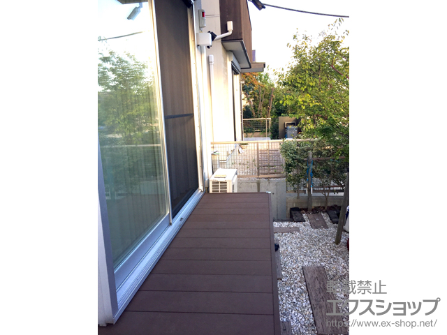 愛知県名古屋市ののウッドデッキ マージウッドデッキ 施工例