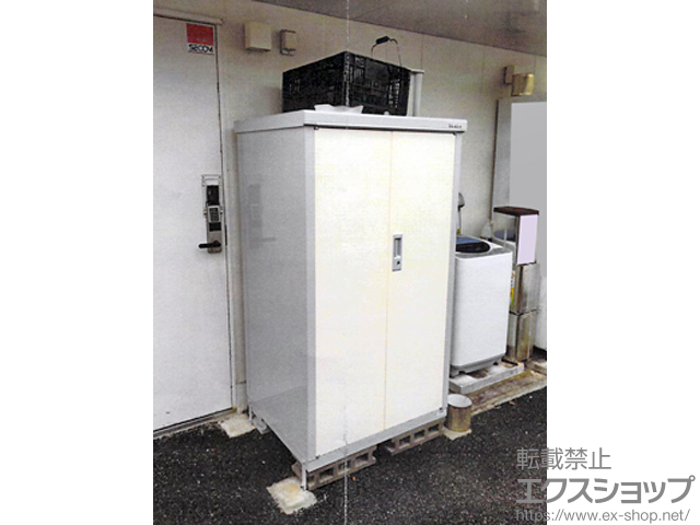 新潟県新潟市のの物置・屋外倉庫 アイビーストッカー（BJX-097D FW） 施工例