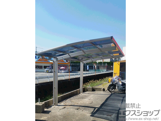 三重県伊勢市ののカーポート プレシオスポート 積雪〜20cm対応 施工例