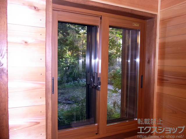 長野県諏訪郡富士見町のの二重窓（内窓） インプラス ダストバリア仕様 引違い窓 2枚建 施工例