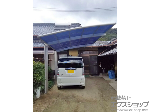 香川県三豊市ののカーポート レイナポートグラン　積雪〜20cm対応 施工例