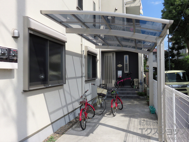 東京都江戸川区ののカーポート プレシオスポート 積雪〜20cm対応 施工例