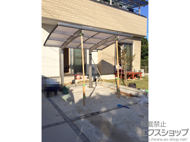 千葉県柏市ののサイクルポート・駐輪場 プレシオスポート ミニ 積雪〜20cm対応 施工例