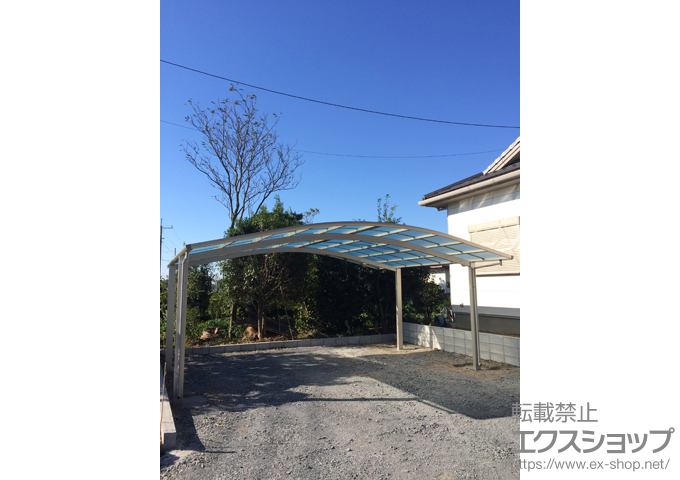 埼玉県幸手市ののカーポート レイナツインポートグラン　積雪〜20cm対応 施工例