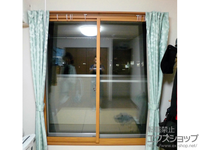 愛知県岡崎市のの二重窓（内窓） インプラス ダストバリア仕様 引違い窓 2枚建 施工例