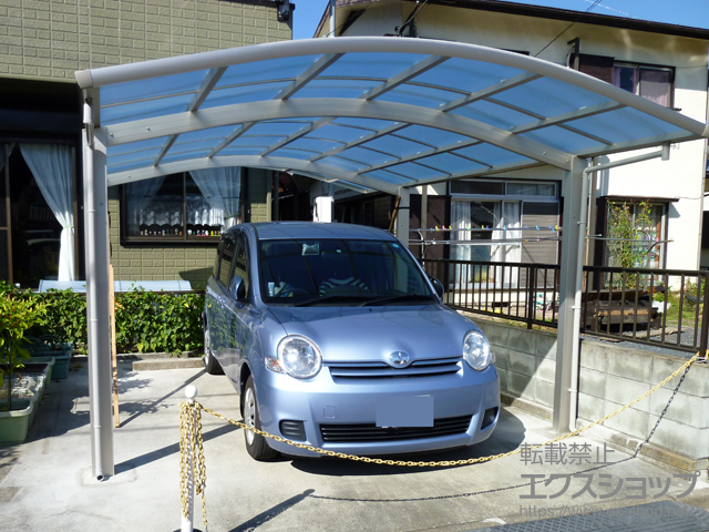 茨城県北相馬郡利根町ののカーポート レイナツインポートグラン　積雪〜20cm対応 施工例