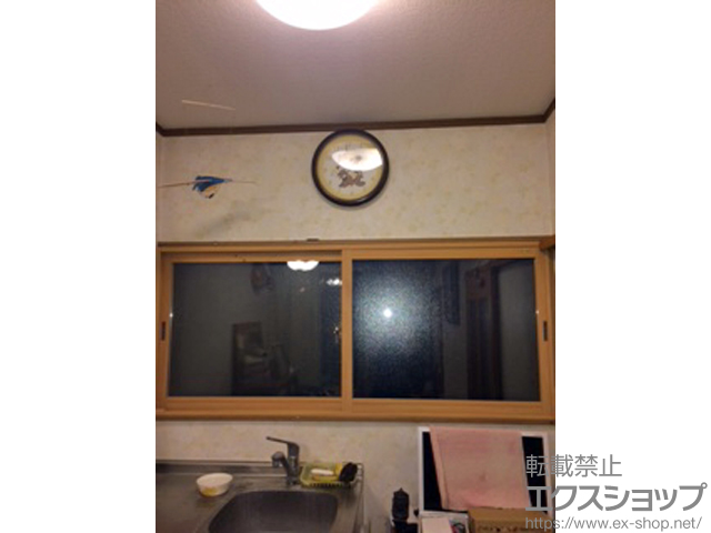 埼玉県富士見市のの二重窓（内窓） インプラス ダストバリア仕様 引違い窓 2枚建 施工例