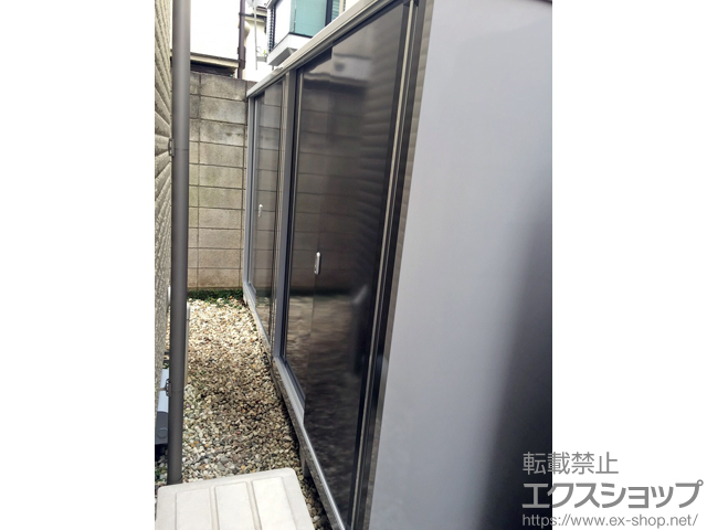 東京都世田谷区のの物置・屋外倉庫 シンプリー 一般型（MJX-177E PG） 施工例